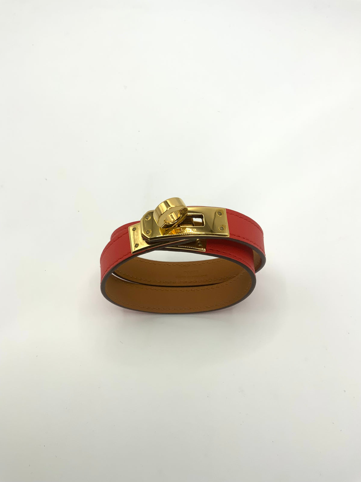 Hermes H Bracelet Red