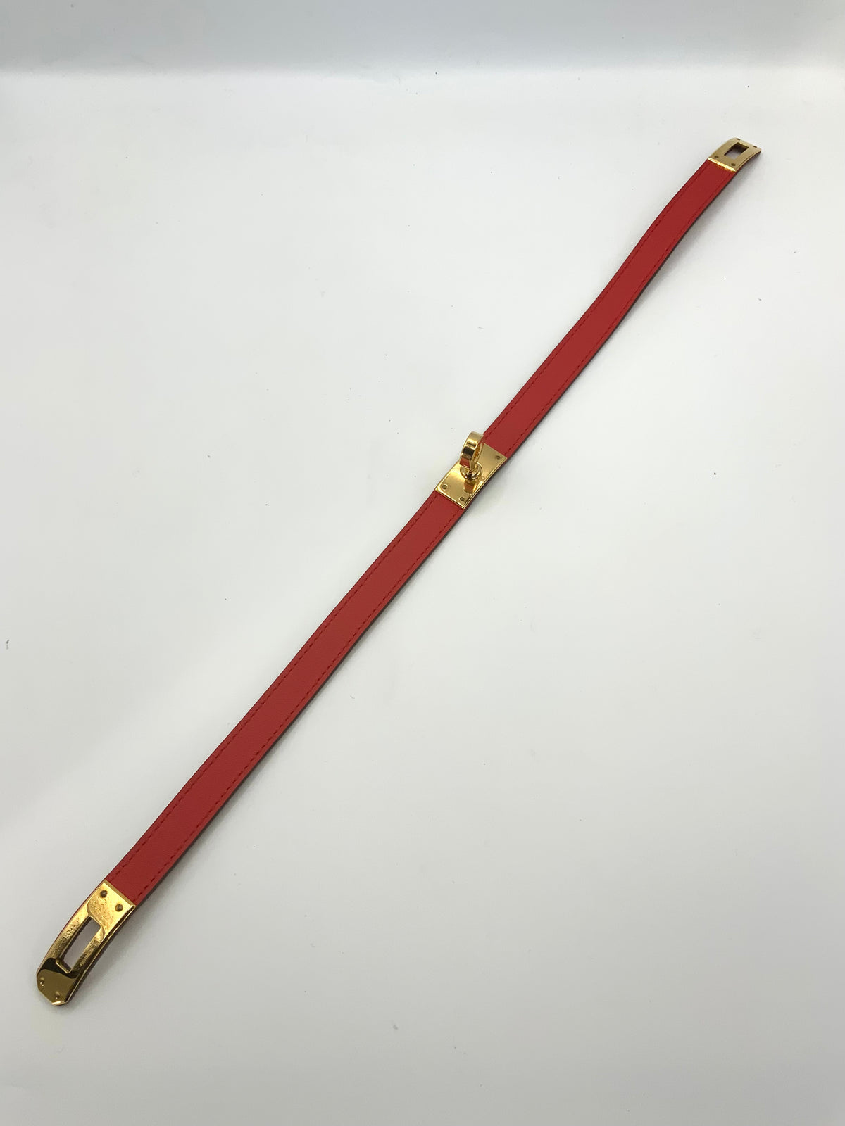 Hermes H Bracelet Red