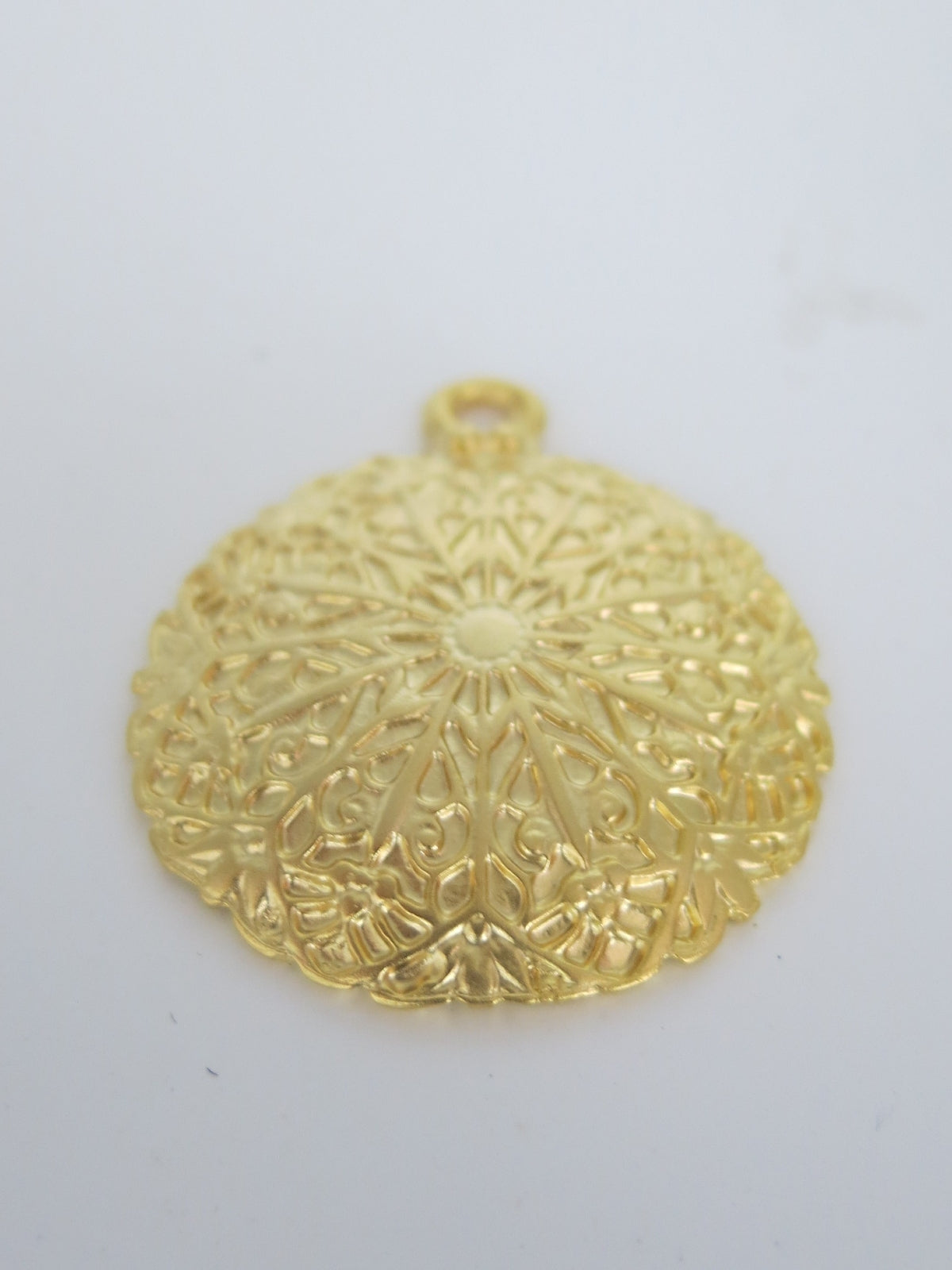 Mandala Gold Pendant