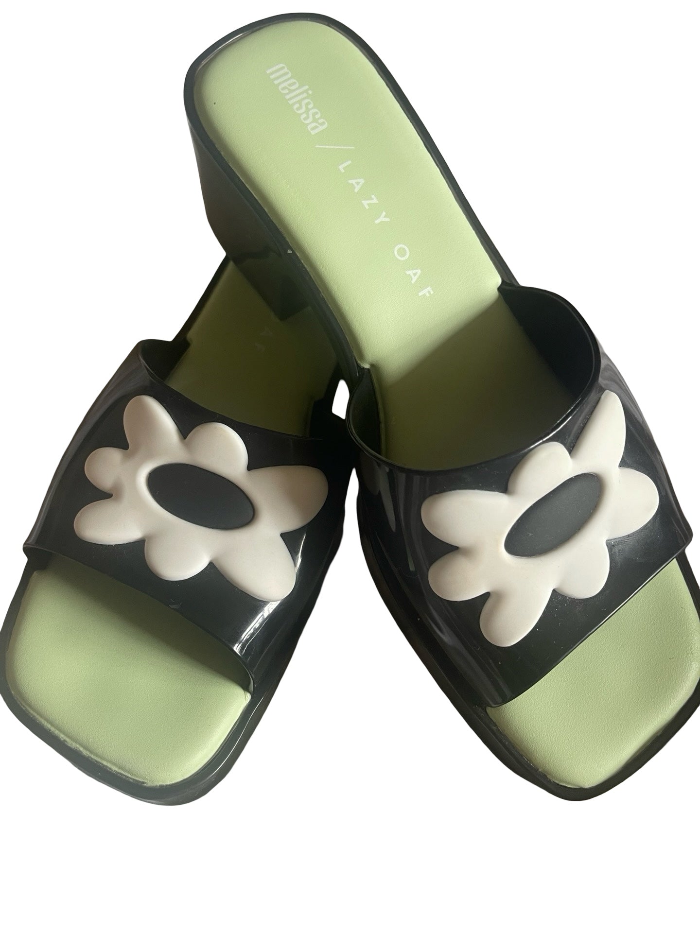 Melissa X Lazy Oaf Jelly Slides