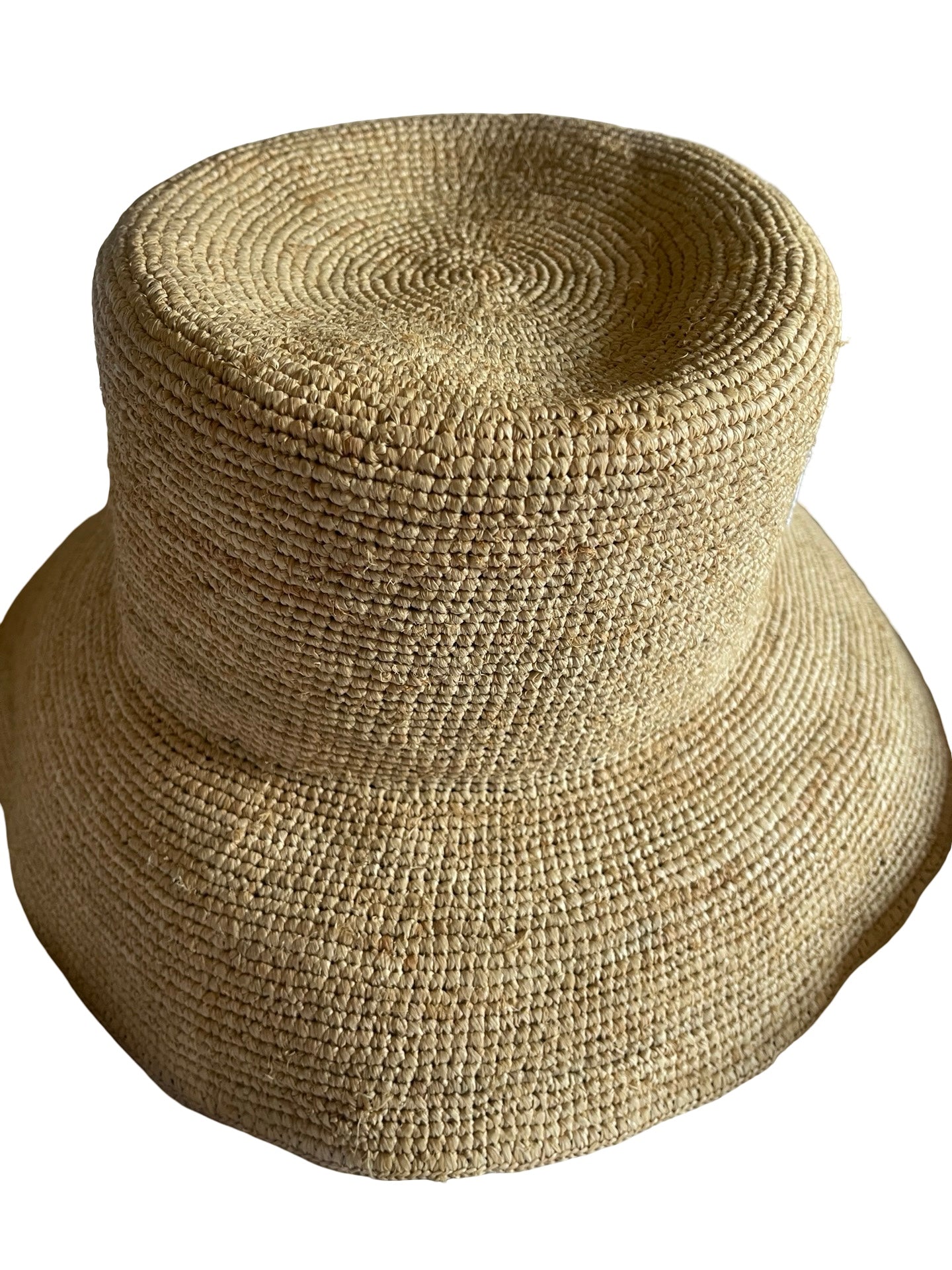 Ferragamo Straw Bucket Hat