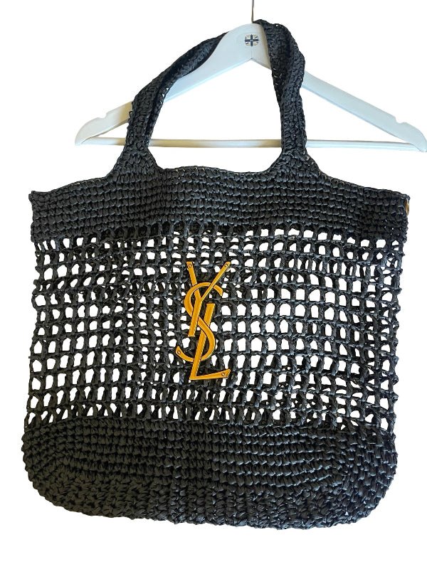 Raffia Double Handled Beach Tote Bag