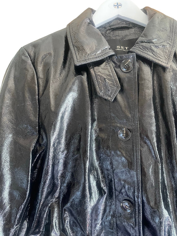 Set Urban Deluxe Patent Leather Jacket