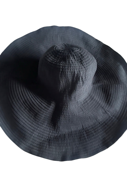 Suzanne Bentley Vintage Sun Hat Extra Wide Brim