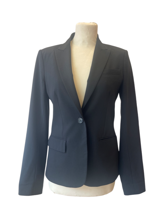 Virgin wool single breasted blazer