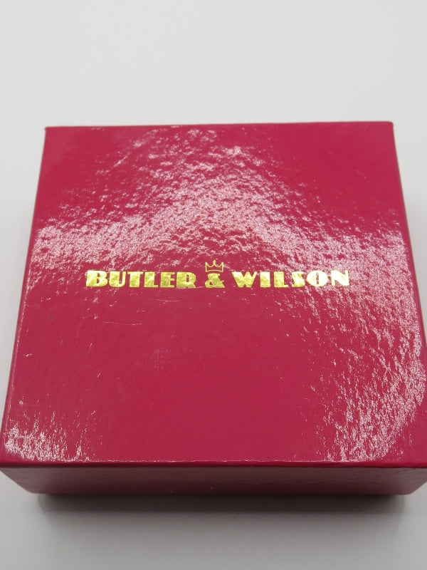 Butler and Wilson Lucite and Pearl Earrings