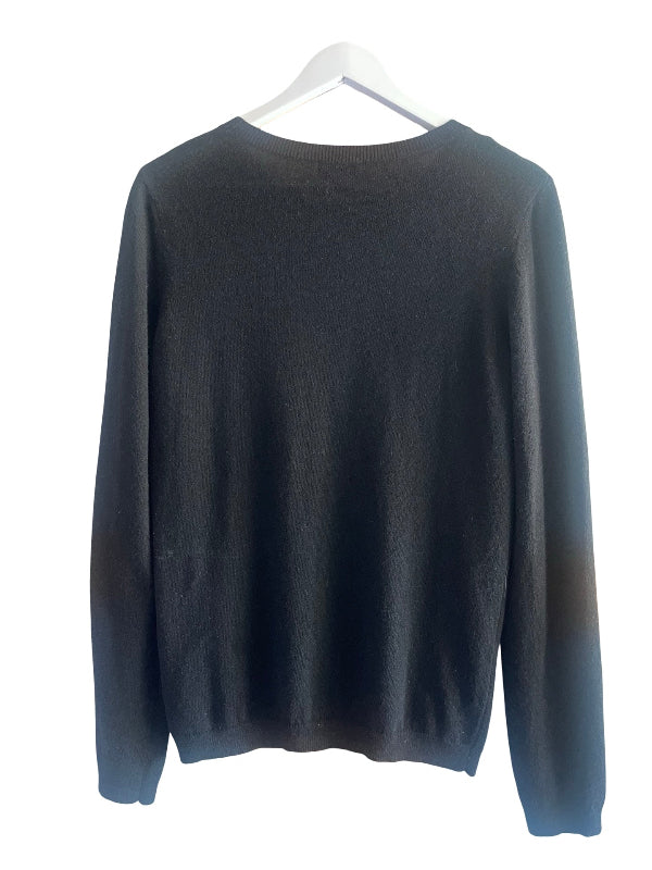 Valentino Red Black Jumper with White Writing
