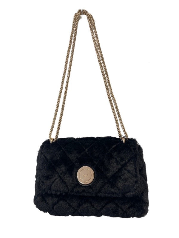 Chanel fluffy crossbody discount bag