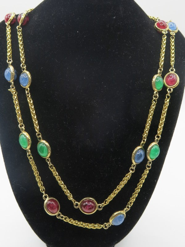 Joan Rivers Cabachon Necklace
