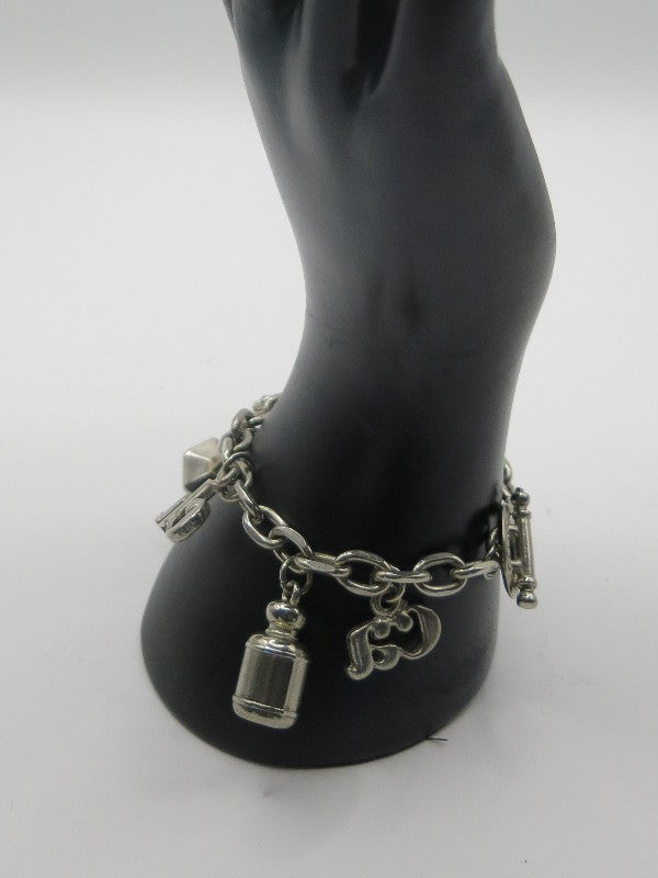 Cacharel Silver Charm Bracelet