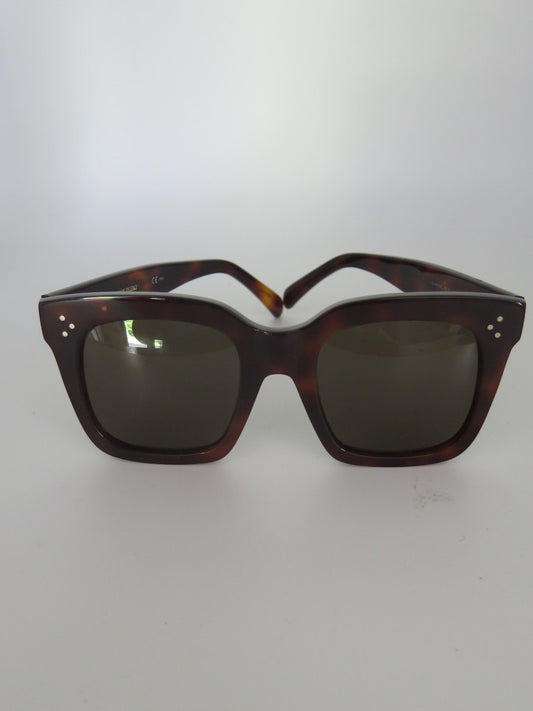 large square tortoiseshell designer sunglasses