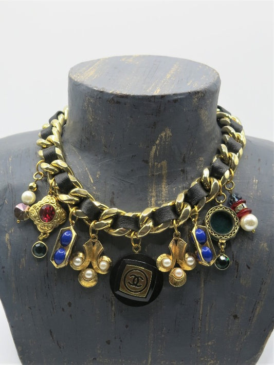 Erwin Pearl Jumbo Charm Necklace