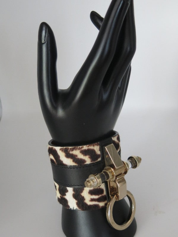 Givenchy Leopard Cuff