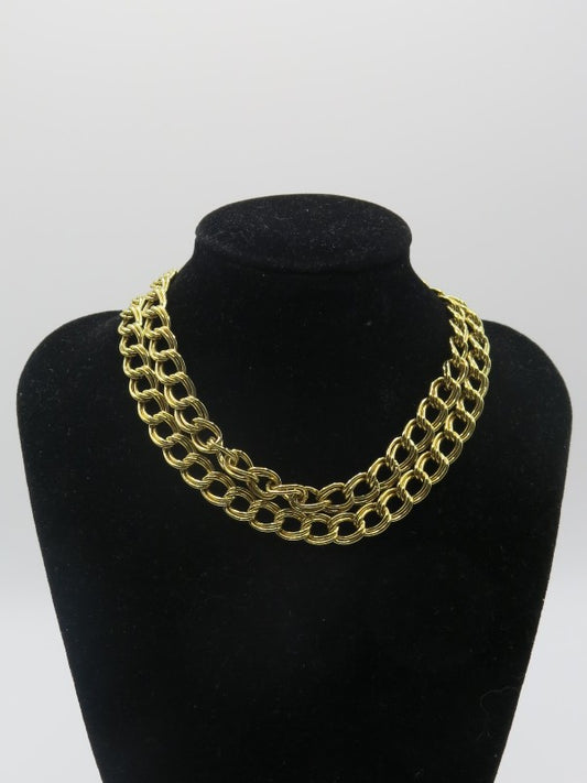 Chain Link Collar Necklace