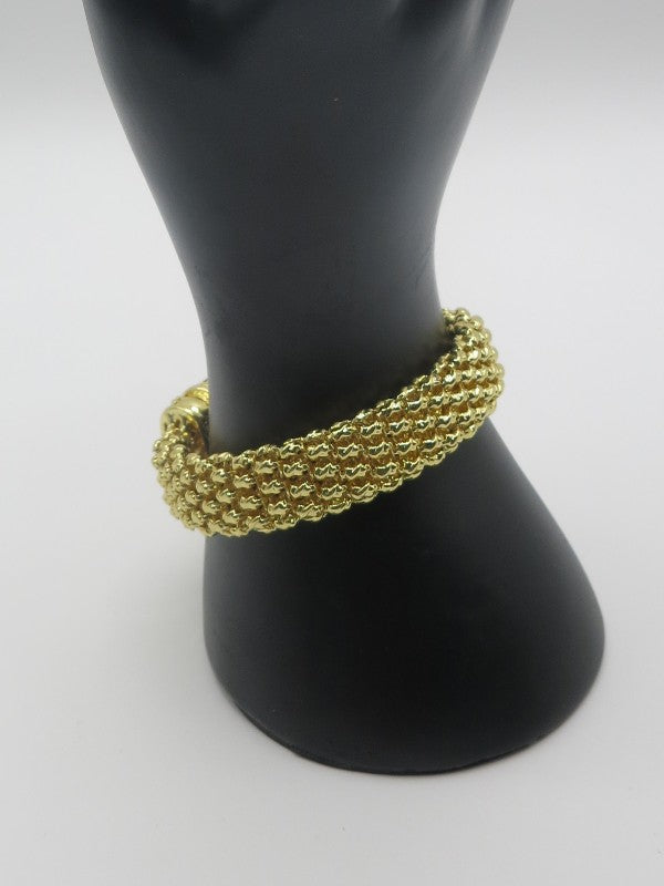 Chunky Gold Tone Bracelet