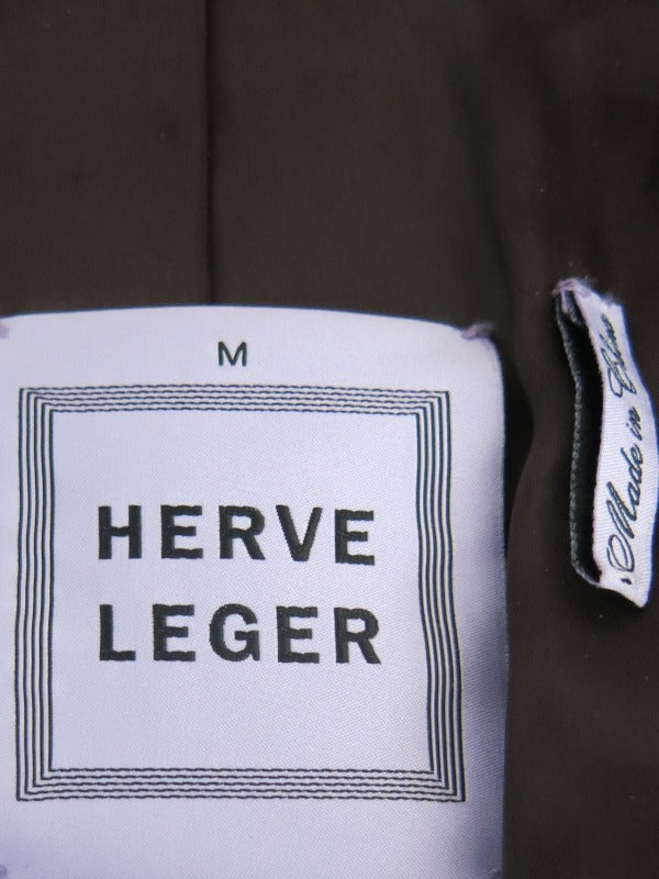 Herve Leger Leather Jacket