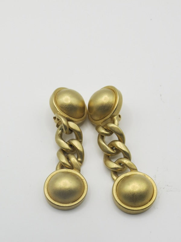 Erwin Pearl Chain Link Earrings